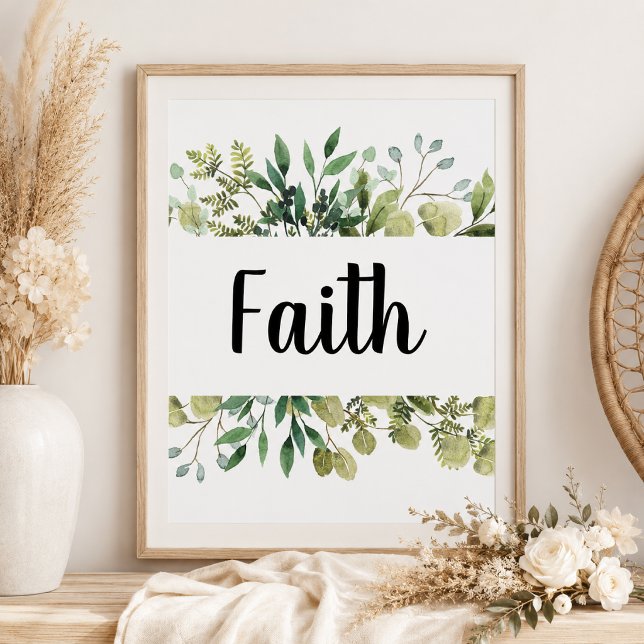 Affiche Foi verdure 1 cor 13 mariage  (Créateur téléchargé)