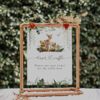 Foie de Baby shower neutre pour les animaux des bo