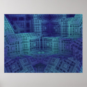 Affiche Folie^(carrée)