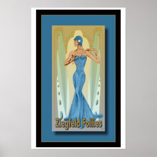 Affiche Folies de Ziegfeld