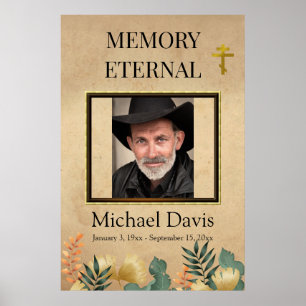 Affiche Folithe d'automne Orthodoxe Christian Funeral