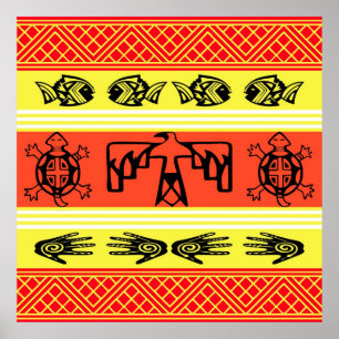 Affiche Folklore design
