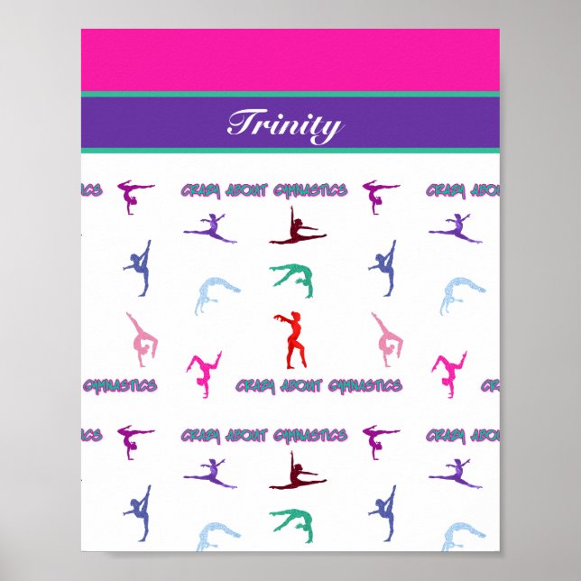 Affiche Folle de gymnastique (Devant)