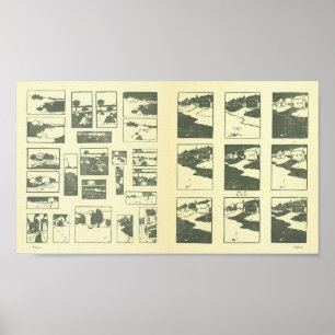 Affiche Foncé et lumière