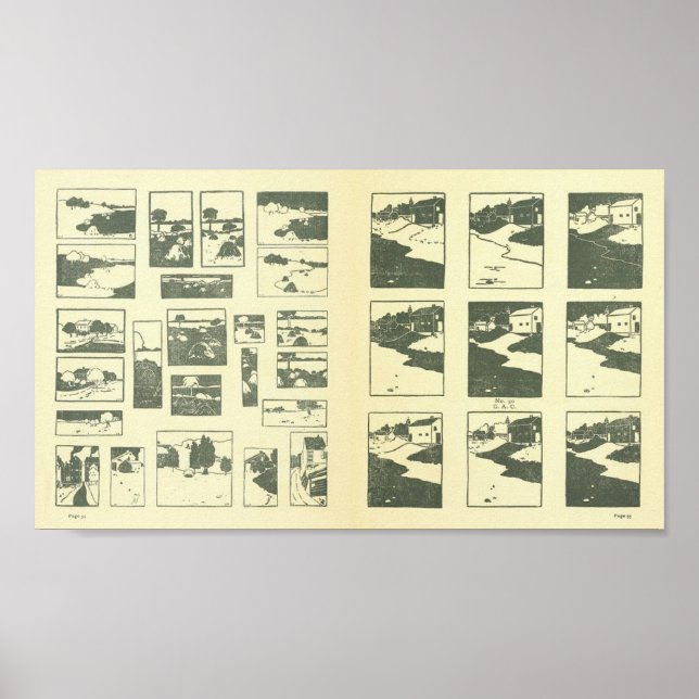 Affiche Foncé et lumière (Devant)