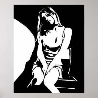 Affiche Foncé et lumière 18