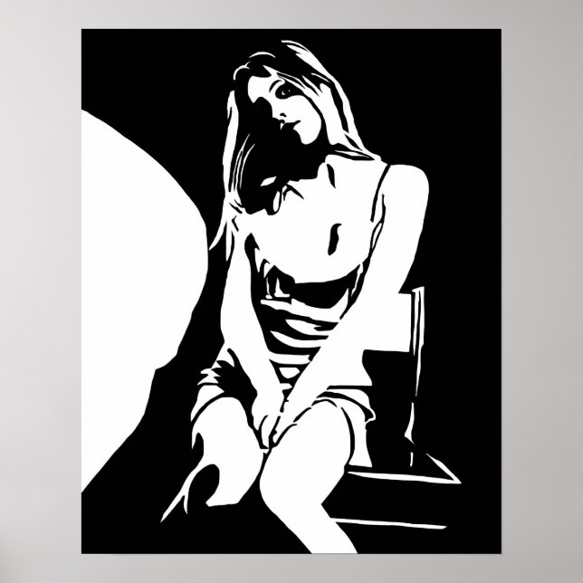 Affiche Foncé et lumière 18 (Devant)