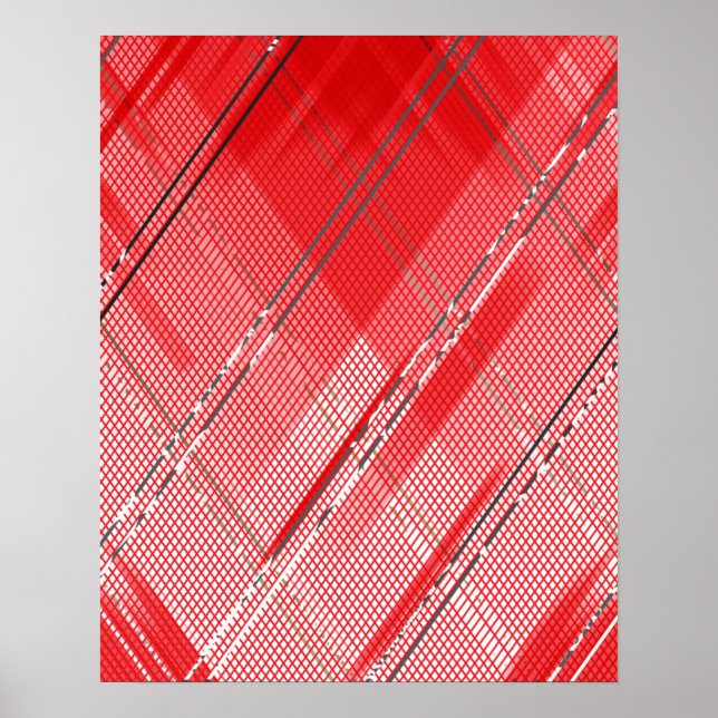 Affiche Fond à rayures diagonales 9 (Devant)