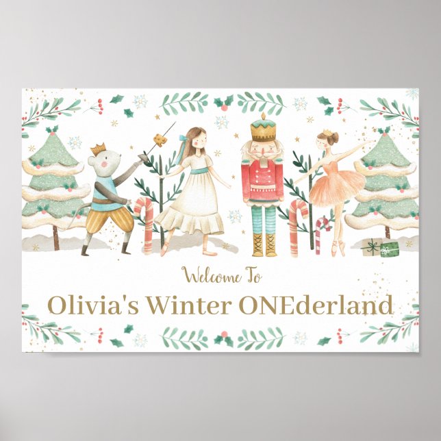 Affiche Fond de bienvenue pour Noël et anniversaire Casse- (Devant)