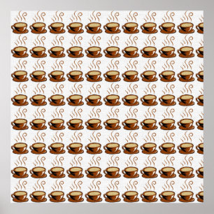 Affiche Fond de tasses à café