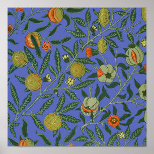 Affiche Fond d'écran de la grenade William Morris