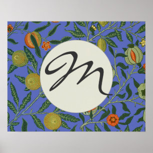 Affiche Fond d'écran de la grenade William Morris