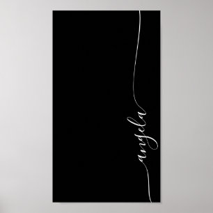 Affiche Fond d'écran de téléphone Signature Elégant Glamou
