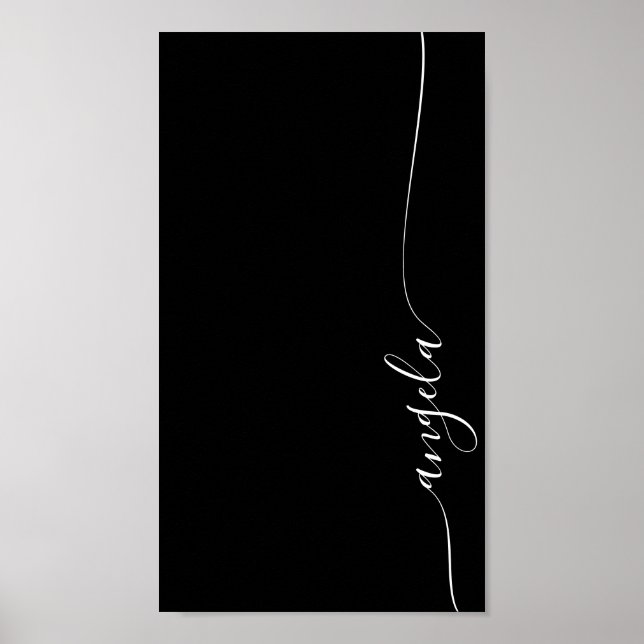 Affiche Fond d'écran de téléphone Signature Elégant Glamou (Devant)