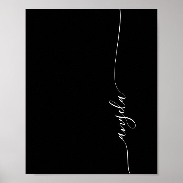 Affiche Fond d'écran de téléphone Signature Elégant Glamou (Devant)