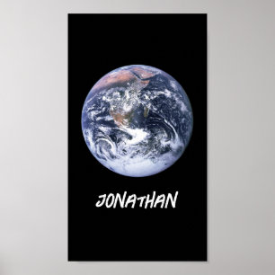 Affiche Fond d'écran de téléphone Terre Bille Bleue