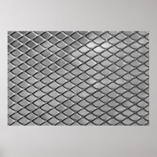 Affiche Fond gris abstrait