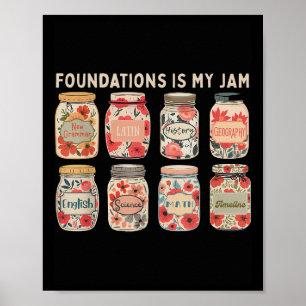 Affiche Fondations Clical Conversations Is My Jam Homesch