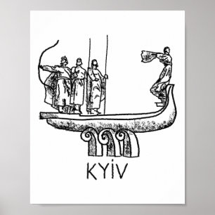 Affiche Fondatrices Légendaires De Kiev Kyiv Ukraine T Shi