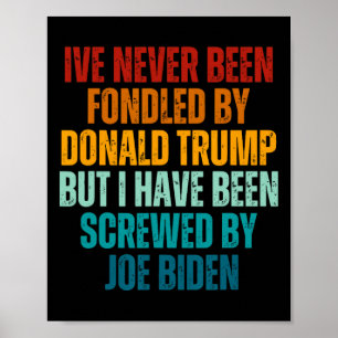 Affiche Fondé Par Donald Trump, Joe B A Été Trompé