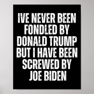 Affiche Fondé Par Donald Trump, Joe B A Été Trompé