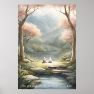 Affiche Fondée sur la sérénité