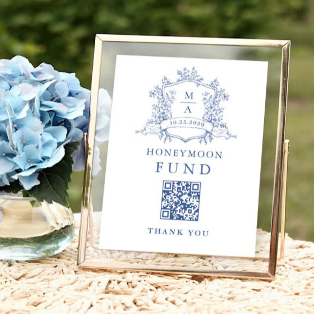 Affiche Fonds de lune de miel Bleu de Dusty (Créateur téléchargé)