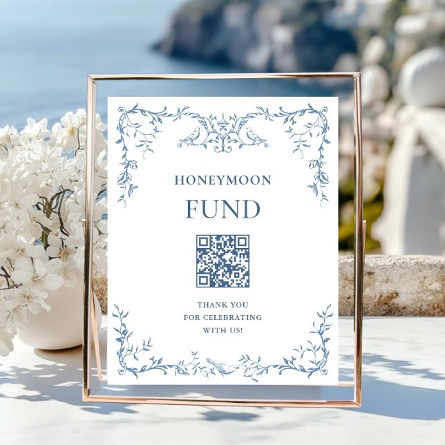 Affiche Fonds de lune de miel Bleu de Dusty (Créateur téléchargé)