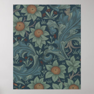Affiche Fonds d'écran Motif William Morris Orchard