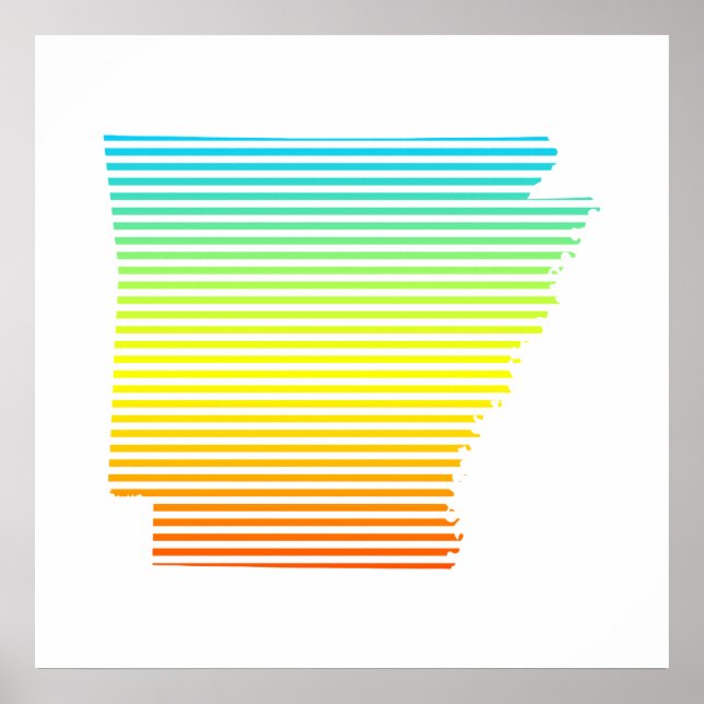 Affiche fondu de refroidissement de l'arkansas (Devant)