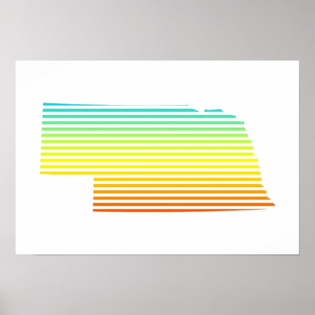 Affiche fondu de refroidissement du nebraska (Devant)