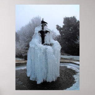 Affiche Fontaine congelée