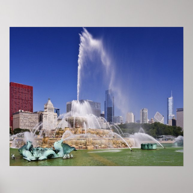 Affiche Fontaine de Buckingham (Devant)