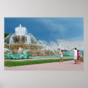 Affiche Fontaine de Buckingham