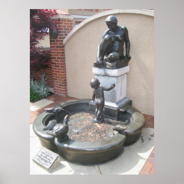 Affiche Fontaine de Kansas City (Devant)