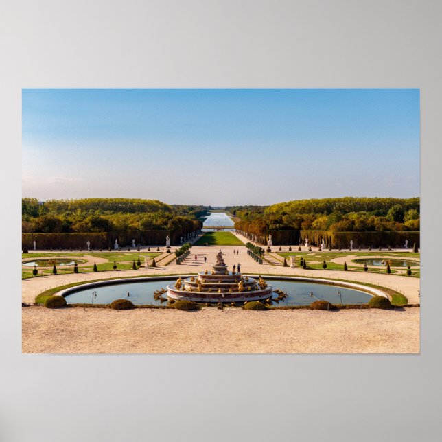 Affiche Fontaine de Latona et Grande Perspective, Versaill (Devant)