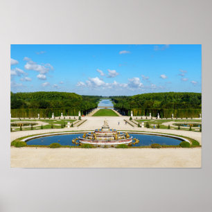 Affiche Fontaine de Latone et Grande Perspective, Versaill