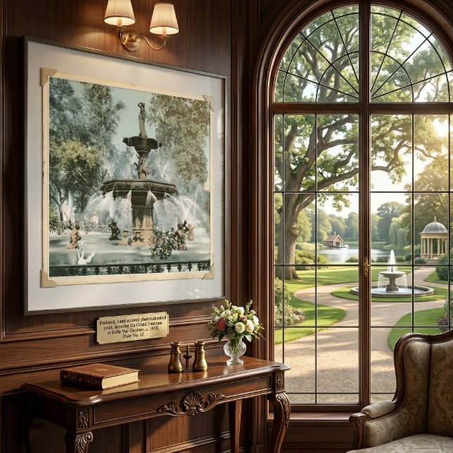 Affiche Fontaine Forsyth Savannah GA (Créateur téléchargé)