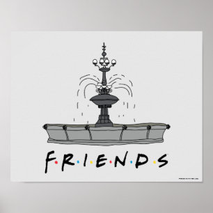 Affiche Fontaine FRIENDS™