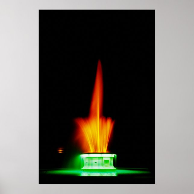 Affiche Fontaine Napier NZ (Devant)