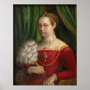 Affiche Fontana - Autoportrait