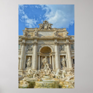 Affiche Fontana di Trevi