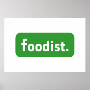 Affiche Foodiste.