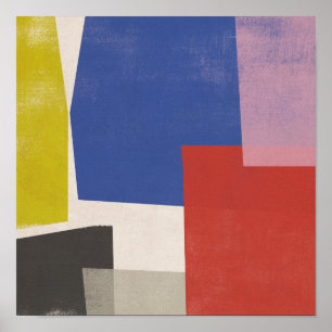 Affiche Foolscap - Colorblocs modernes