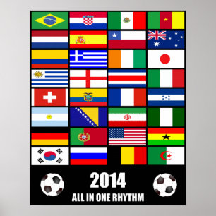 Affiche Football 2014