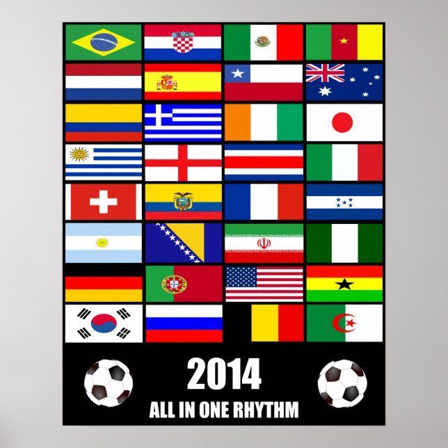 Affiche Football 2014 (Devant)