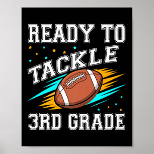 Affiche Football 3e Troisième année Premier Jour D'école R