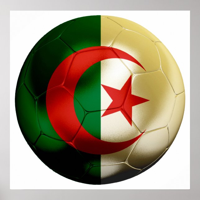 Affiche Football Algérie (Devant)