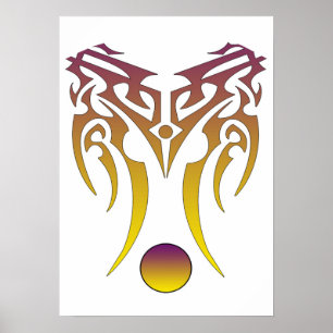 Affiche Football Alien