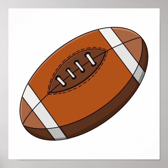 Affiche Football américain (Devant)